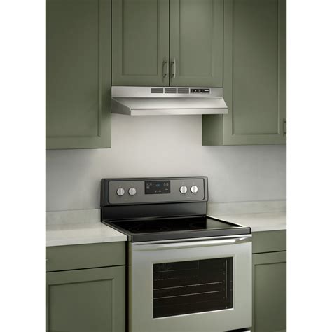 30 inch range hood under cabinet stainless steel|30 ductless under cabinet hood.